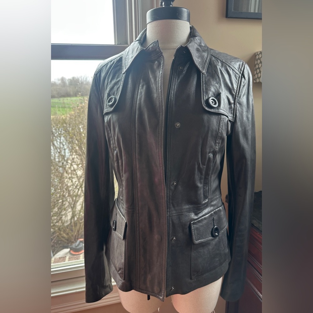 Vince Leather Women's Jacket